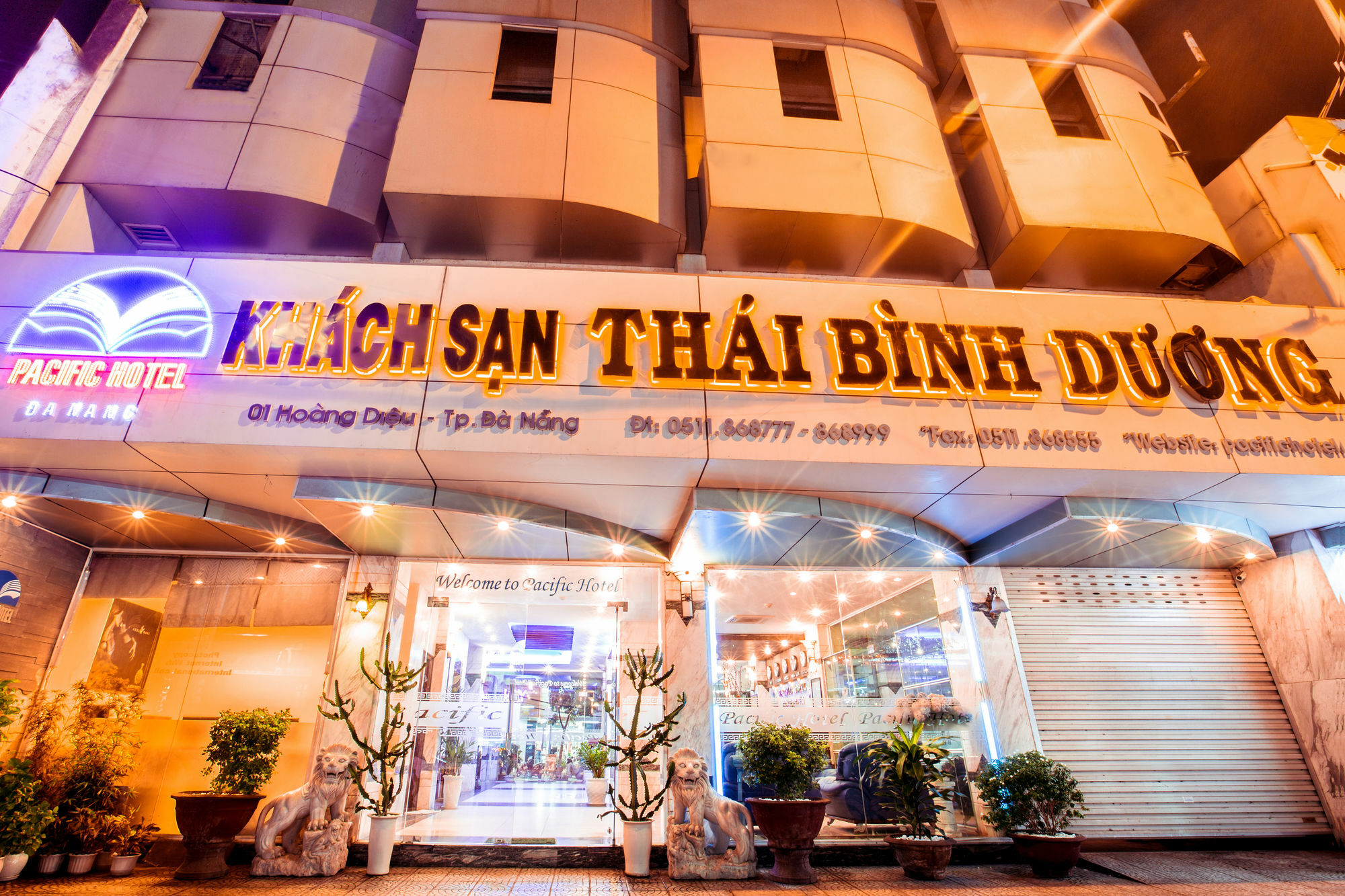 Da Nang Pacific Hotel Exterior foto